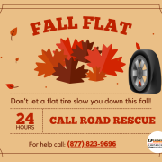 Fall Flat Tire