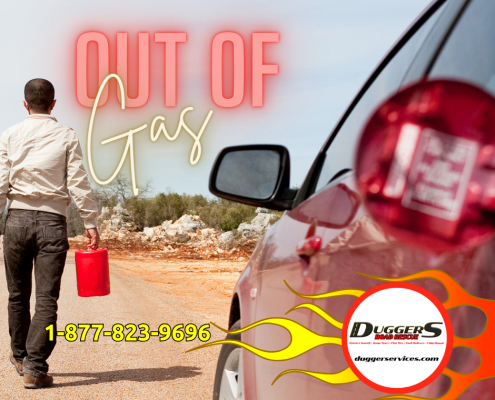 Out of Gas Call Dugger's Road Rescue