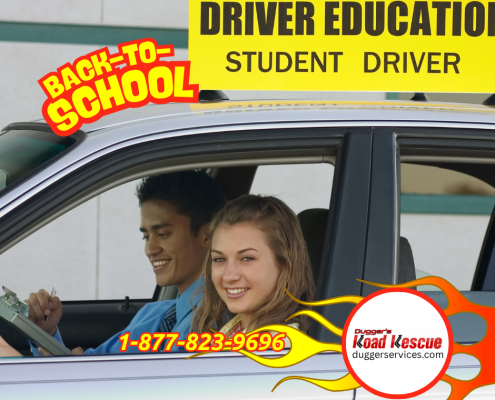 teen driver battery emergency